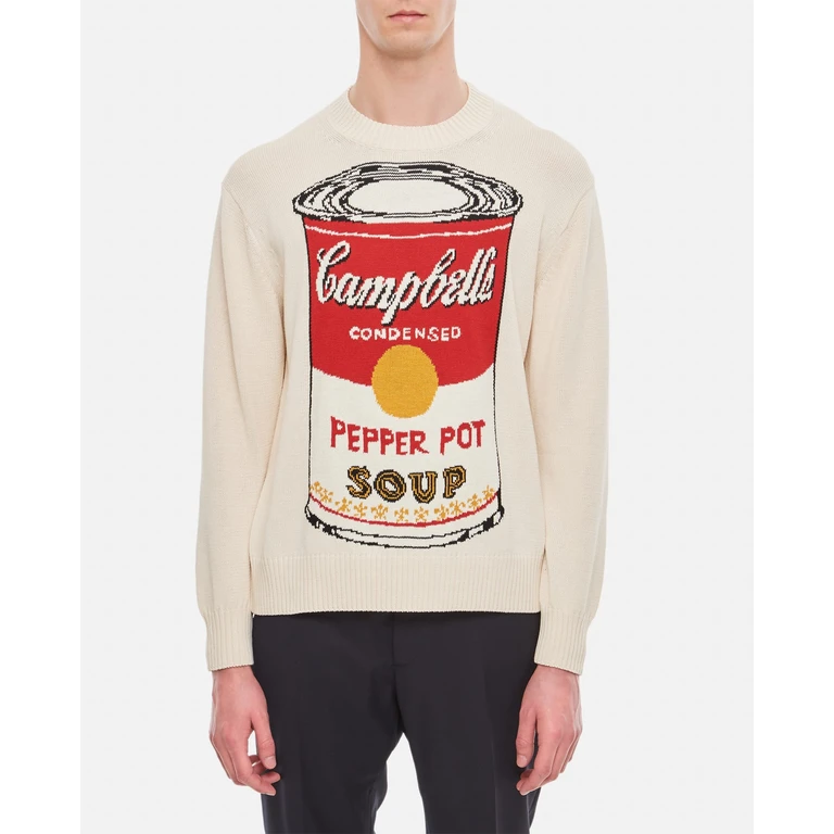 Junya Watanabe Crewneck Printed Sweatshirt