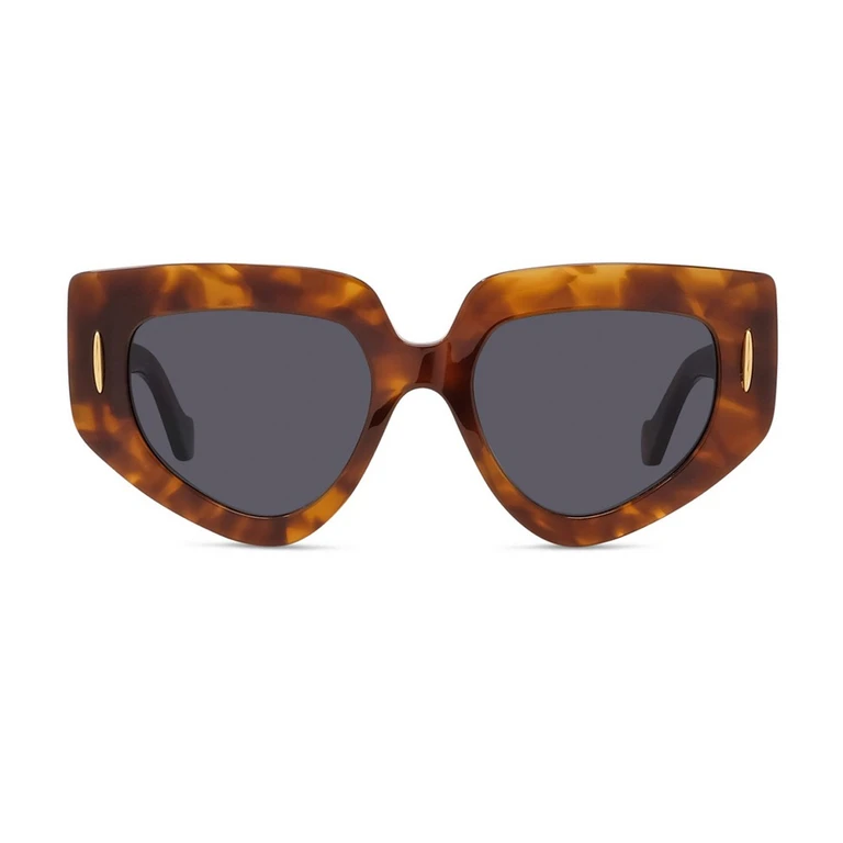 Loewe LW40155U Anagram 53V Havana Marrone Acetate Occhiali Da Sole - Women