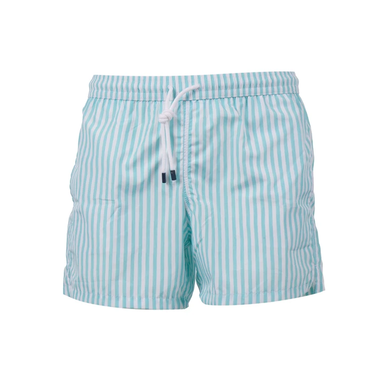 Fedeli SWIM TROUSERS WOVEN FABRIC MAN Light Blue Polyester Costume - Men