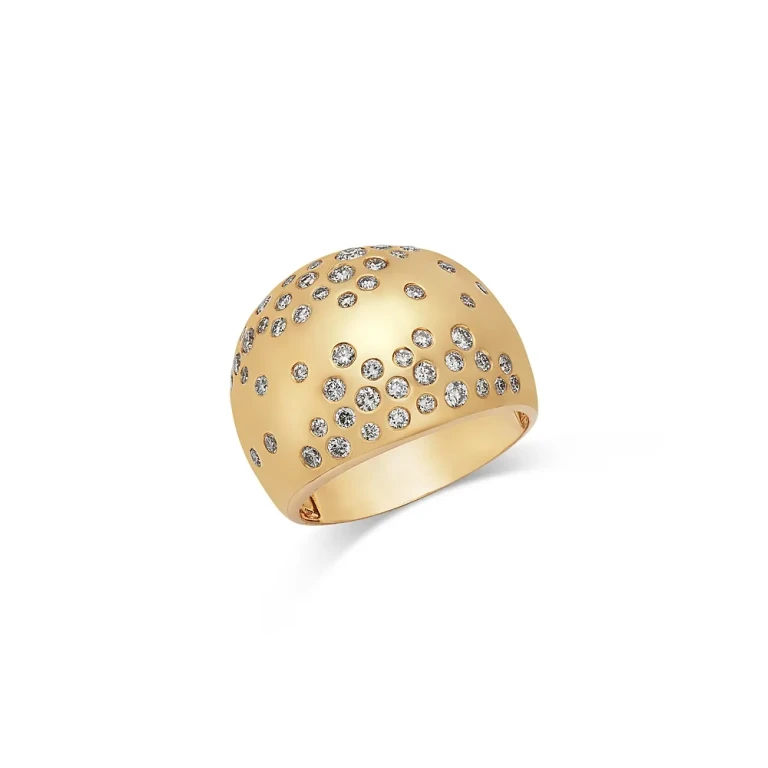 Bloomingdale's Scattered Diamond Ring in 14K Yellow Gold, 0.8 ct. t. w.