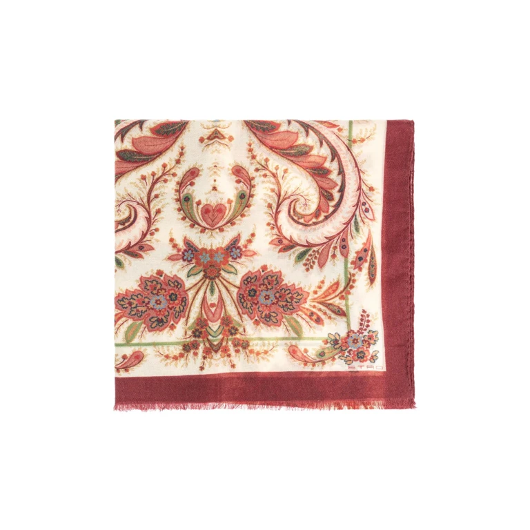 Etro Scarf With Floral Motif