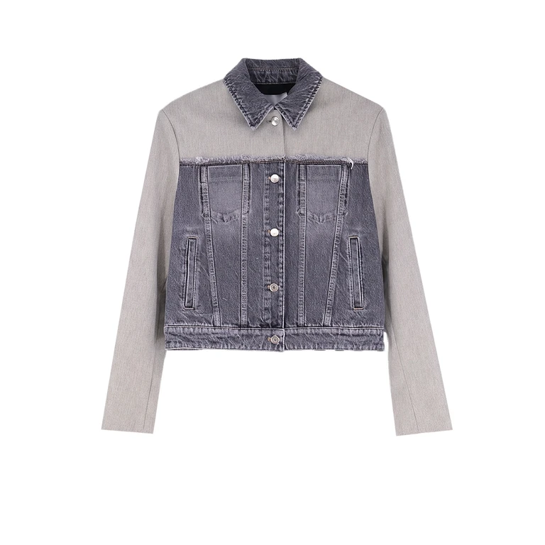 Stella McCartney Jackets Grey Cotton - Women