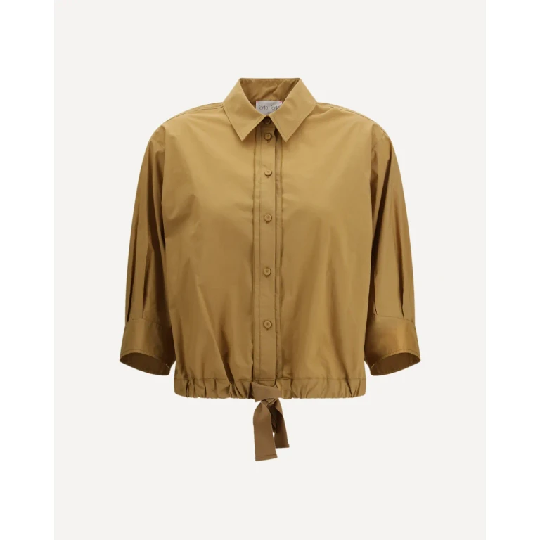 FORTE_FORTE Half-sleeve popline Shirt Female 0