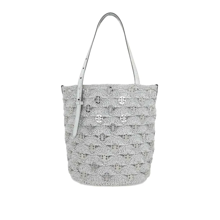 Rabanne Umhängetasche Silber