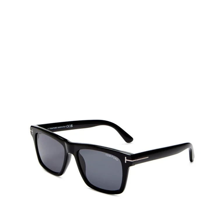 Tom Ford Buckley Square Sunglasses, 56mm