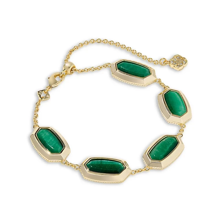 Kendra Scott Elaina Stone Bezel Chain Bracelet