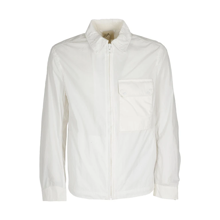 Ten C Mid Layer White Poliammide Giacca - Men