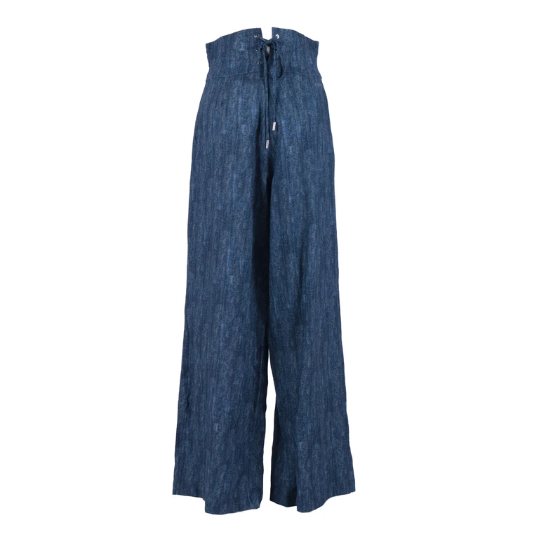 Ermanno Di E. Scervino Trousers Blue Pant - Women