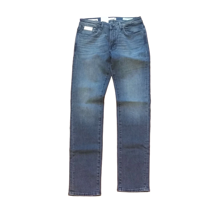 Selected Slhslim Leon 3073 Grey Cotton Jean - Men