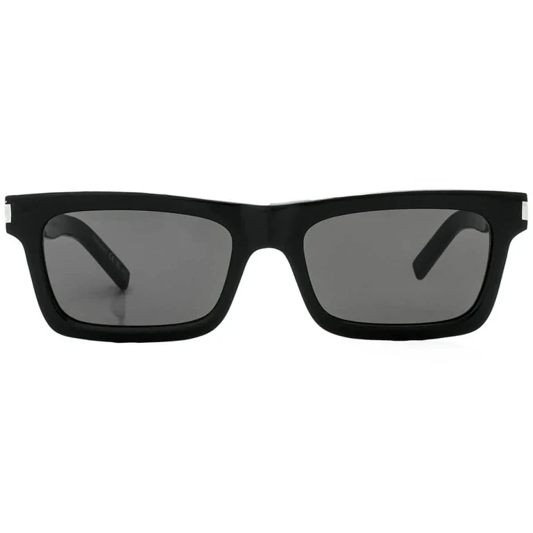 Saint Laurent Black Rectangular Ladies Sunglasses SL 461 BETTY 001 54