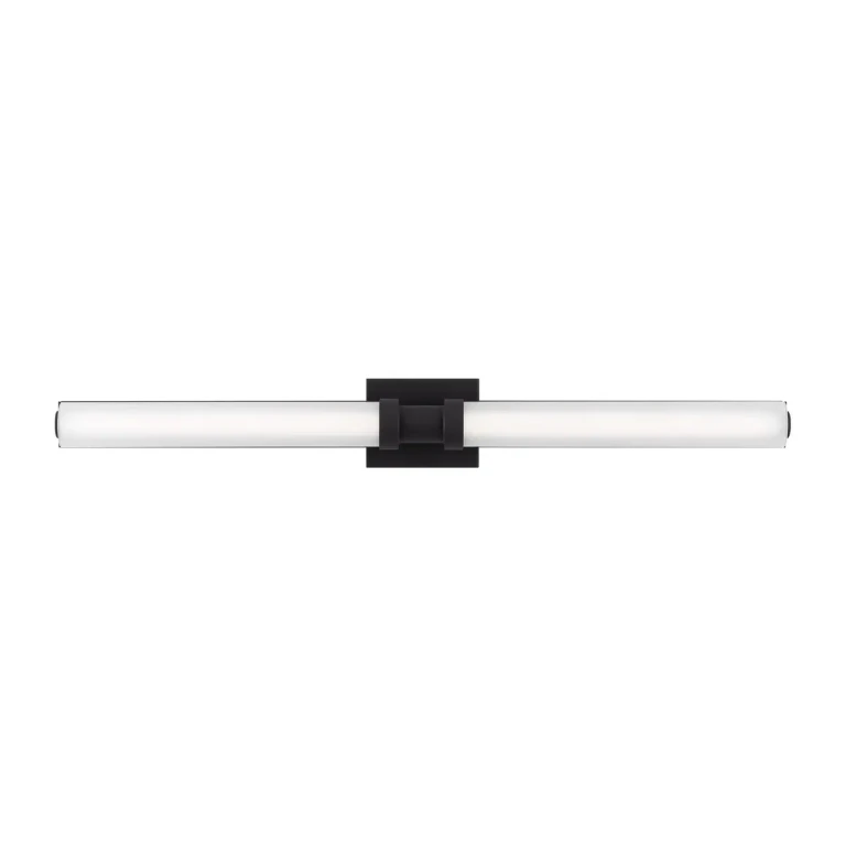 Kiel 1-Light LED Bathroom Vanity Light in Midnight Black