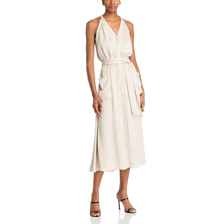 Ramy Brook Amelia Belted Midi Dress
