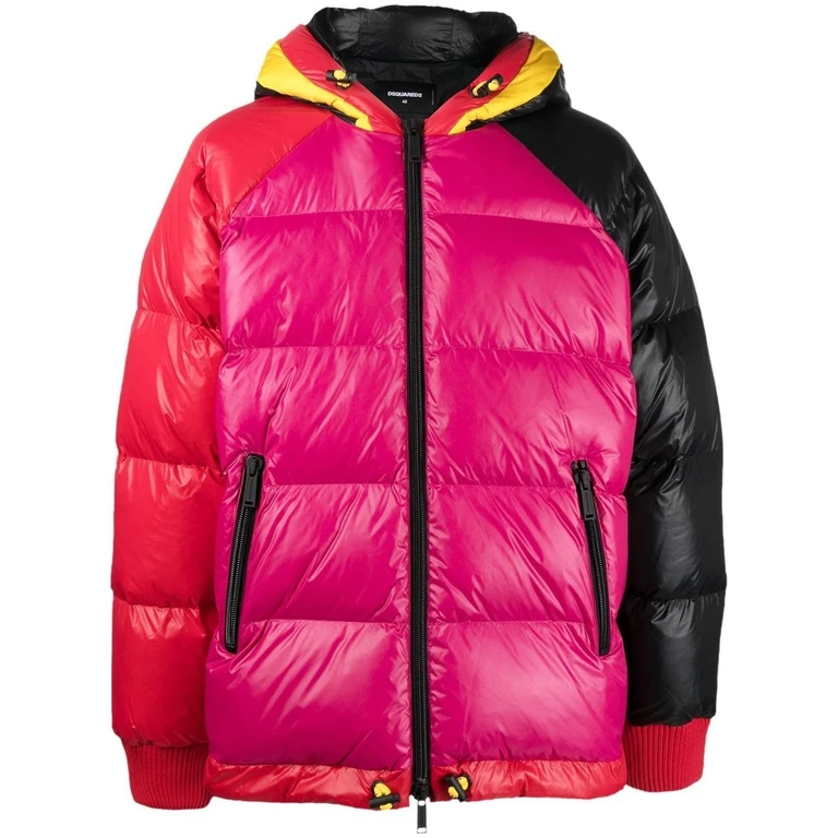 Dsquared2 Coats Red Lining: Polyamide - Men