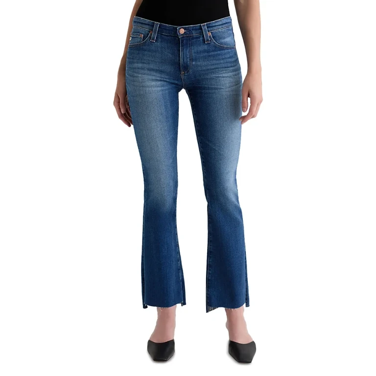 Ag Angel Low Rise Bootcut Jeans in 12 Years Assumption