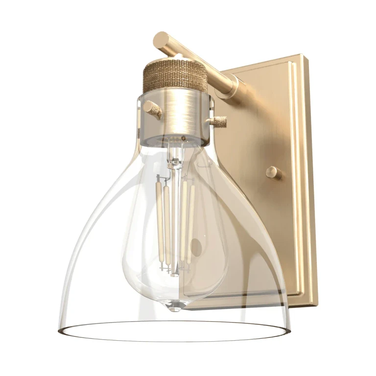 Alturas Gold One Light Wall Sconce from the Van Nuys Collection