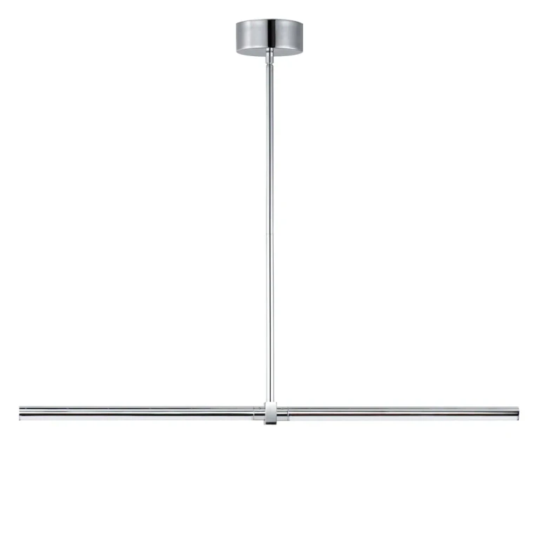 Polished Chrome LED Linear Pendant from the Dorian Collection
