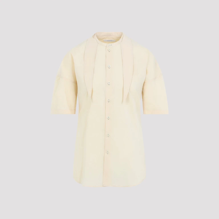 LEMAIRE - Lemaire Short Sleeve Scarf Shirt