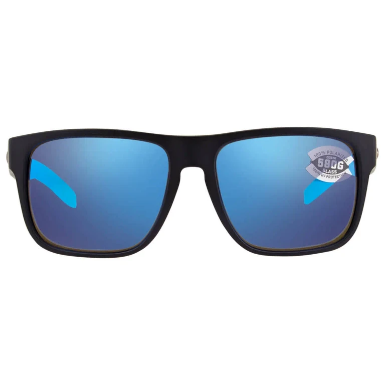 Costa Del Mar SPEARO XL Blue Mirror Polarized Glass Mens Sunglasses 6S9013 901301 59