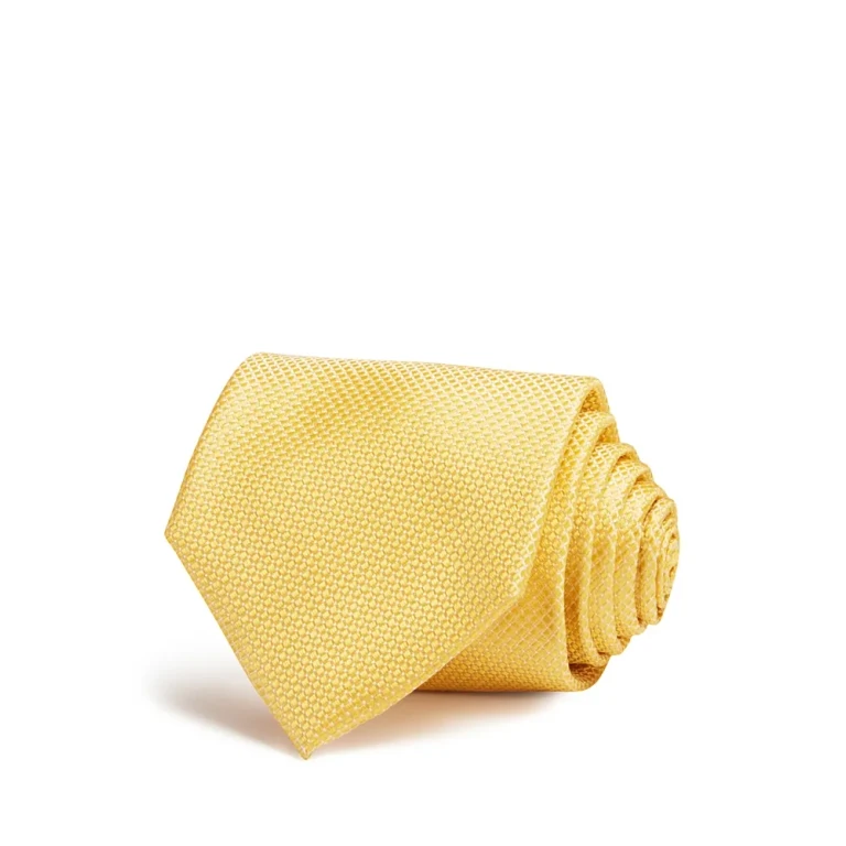 Tonal Micro Pattern Wide Tie - Exclusive