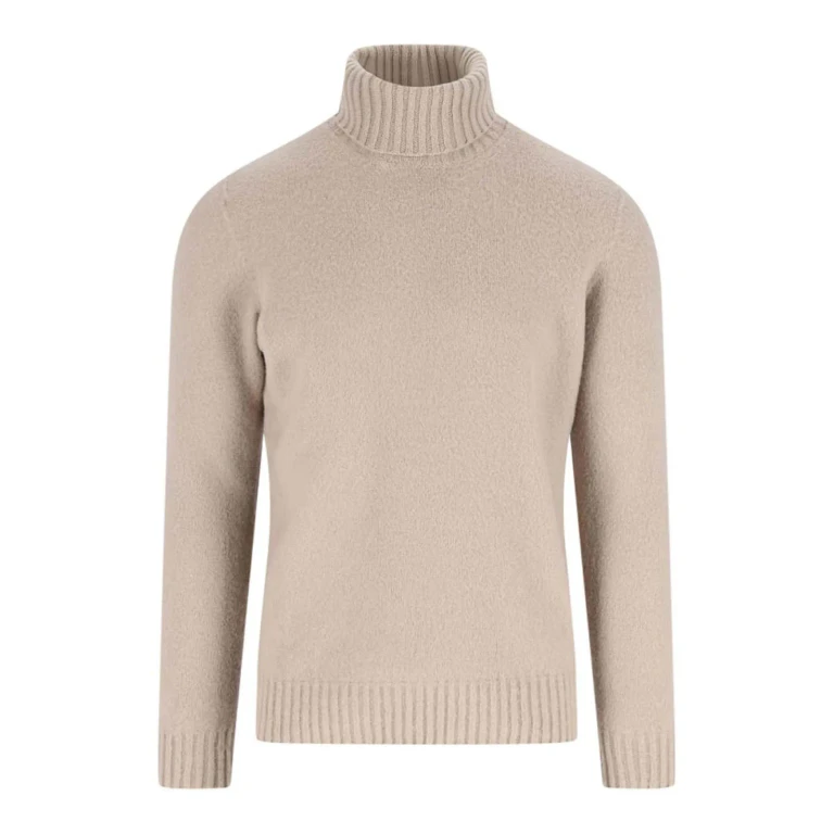 Drumohr Pull Col Rond - Beige