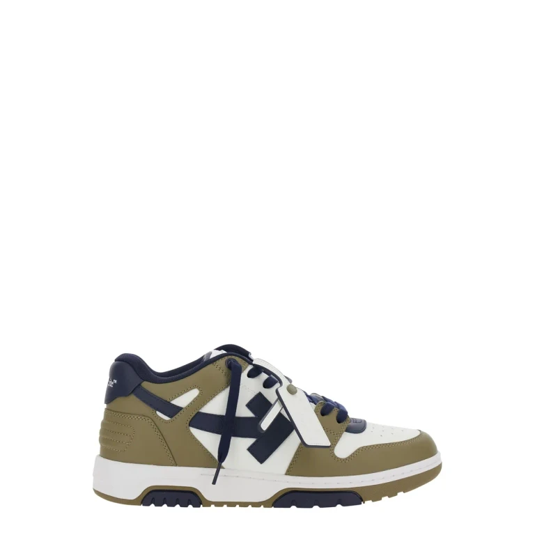 Off-White Out Of Office Calfskin Trainers with Arrows Logo (M189S6L0036349)