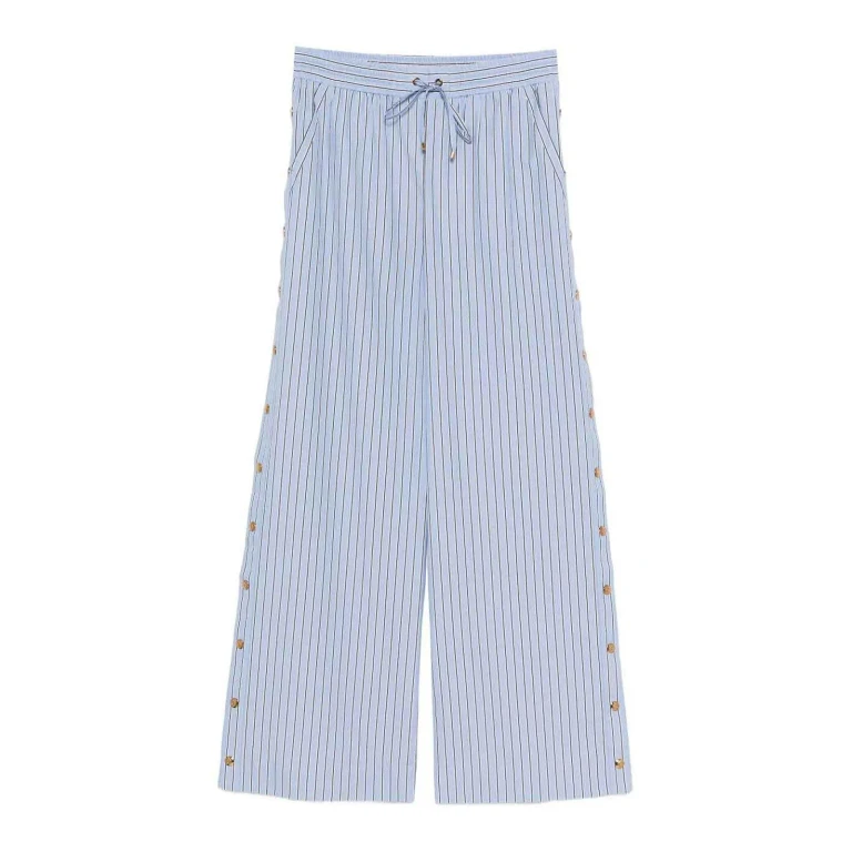 Zimmermann Pantalons Décontractés - Bleu