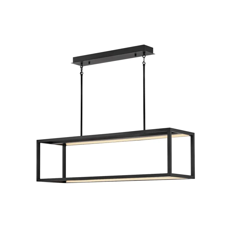 Fredrick Ramond Onyx Linear Chandelier In Black*