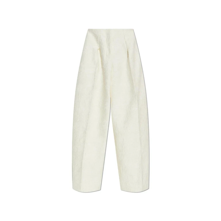 Jacquemus Creased Pants curvo
