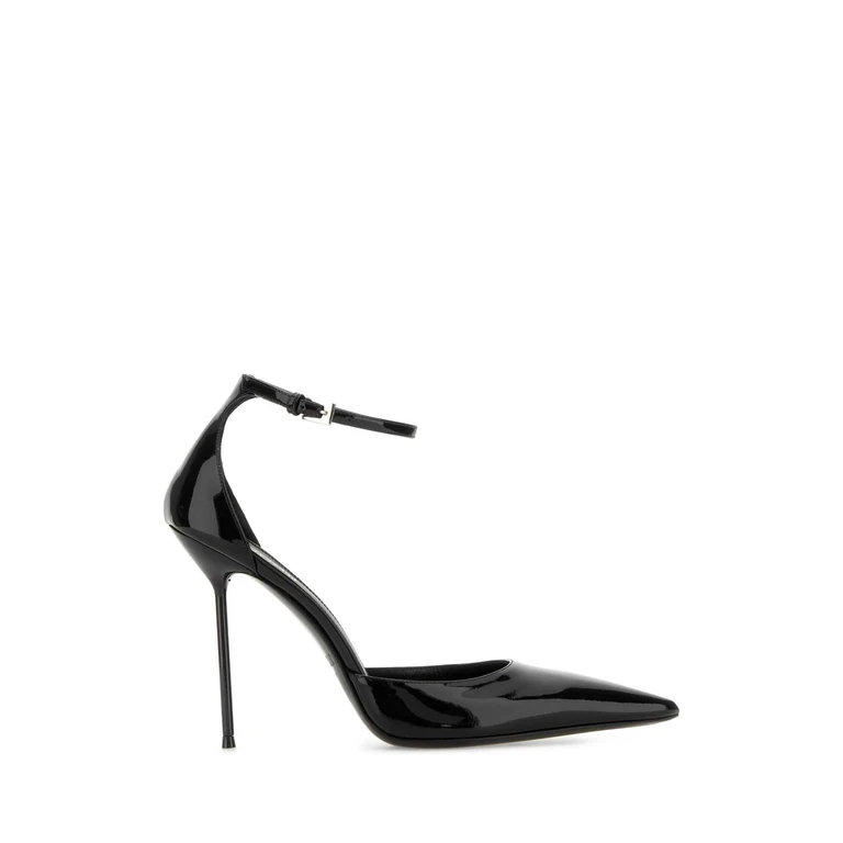 Paris Texas Black Leather Lidia Pumps Scarpe Con Tacco - Women