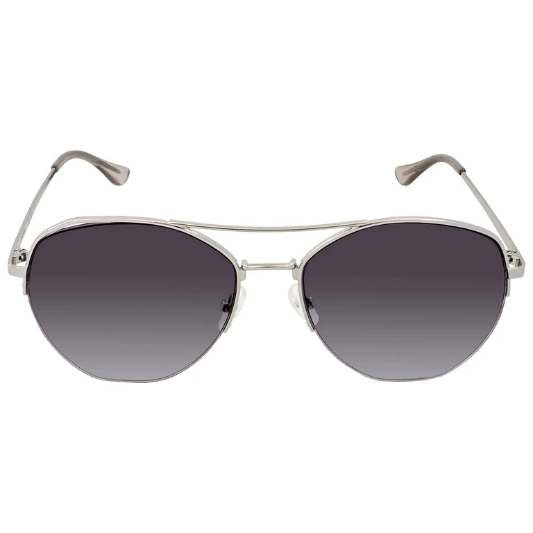 Calvin Klein Grey Gradient Pilot Ladies Sunglasses CK20121S 045 57