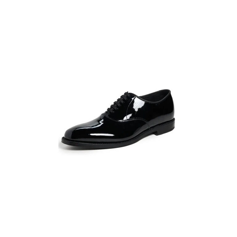 Allen Edmonds Carlyle Patent Leather Lace Ups Black Patent 001 12