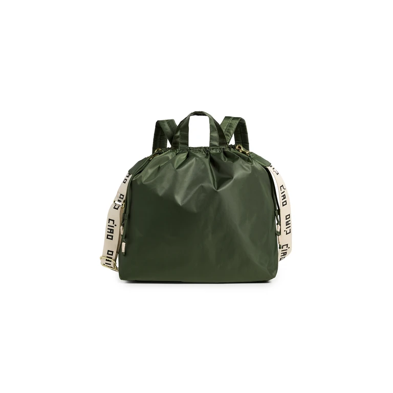 Clare V. Sac Tout Backpack Army One Size