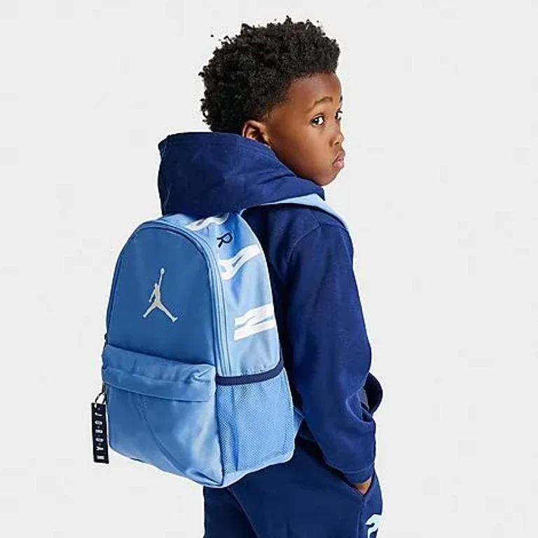 Jordan Kids Air Mini Backpack (10L) in University Blue/White