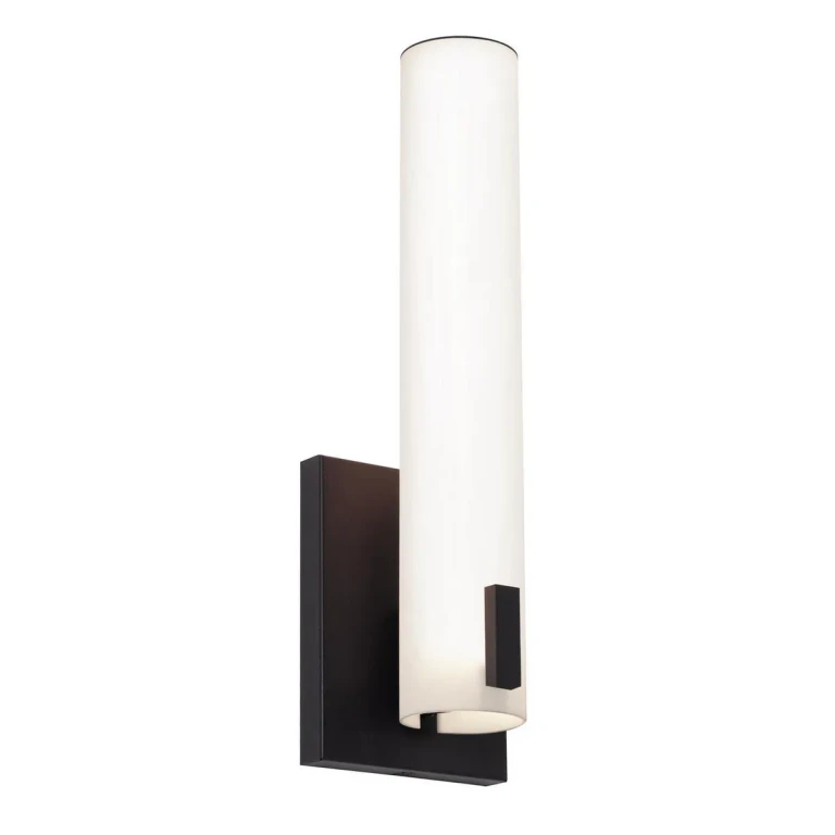 Black LED Wall Sconce from the Bowen Collection