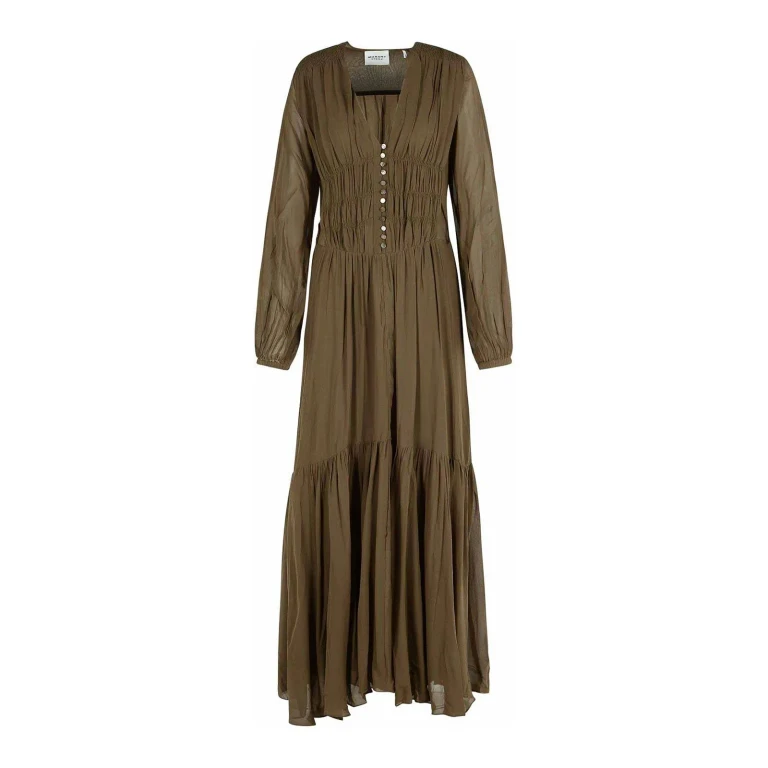 Isabel Marant Maxi Robe - Vert