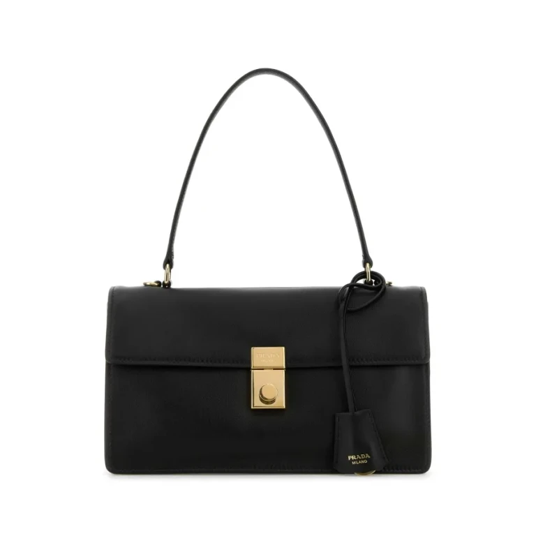 Black Leather Handbag