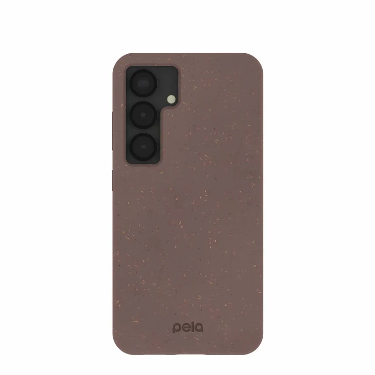 Chocolate Brown Samsung Galaxy S25 Phone Case