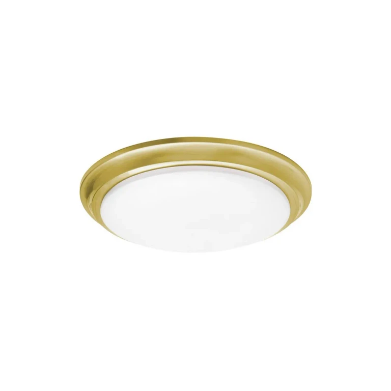 Baron LED Flush Mount in Satin Brass