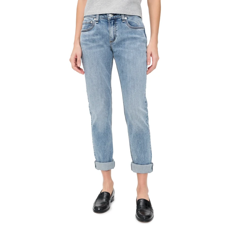 rag & bone Dre Slim Boyfriend Jeans Redwood 25