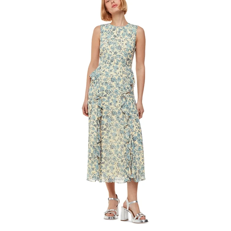 Whistles Shaded Floral Nellie Dress