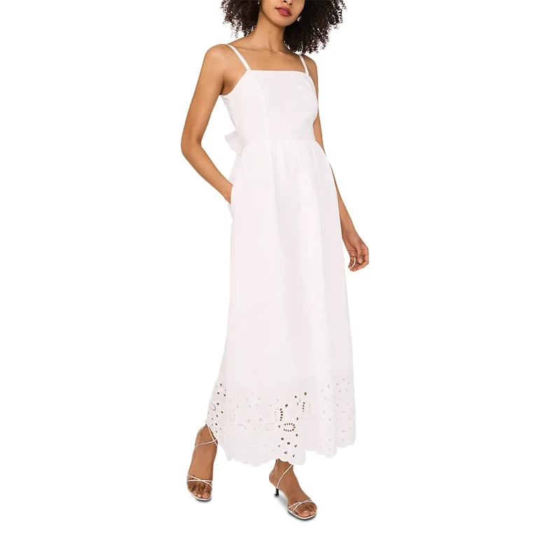 1.state Tie Back Midi Dress