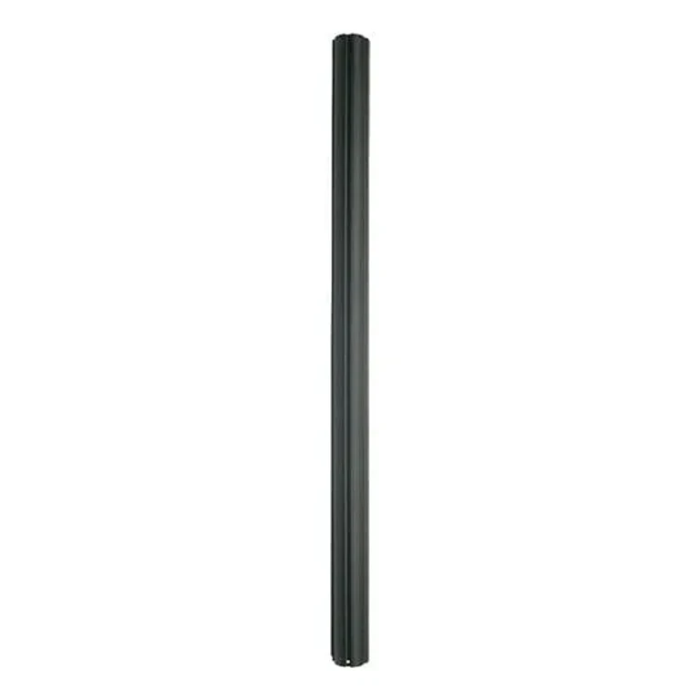 Poles 84" Outdoor Burial Pole with Photo Cell in Black