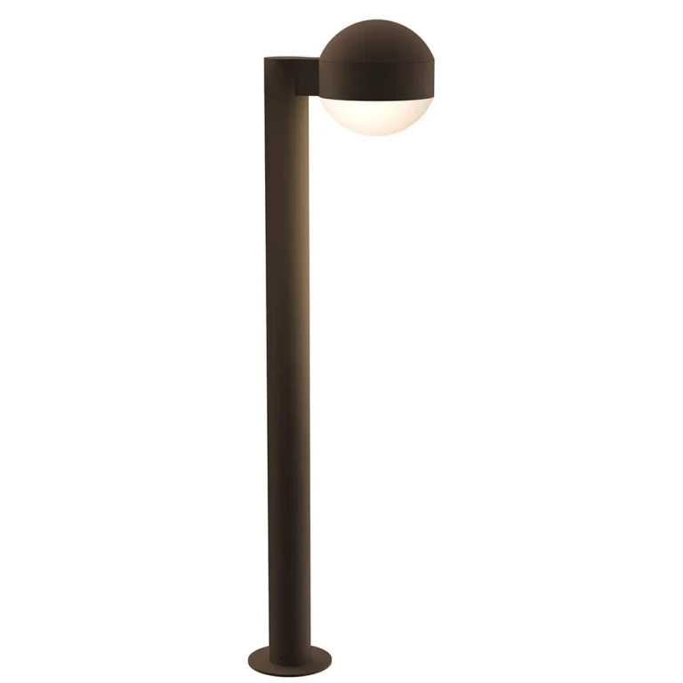 REALS 29.75" LED Bollard in Textured Bronze