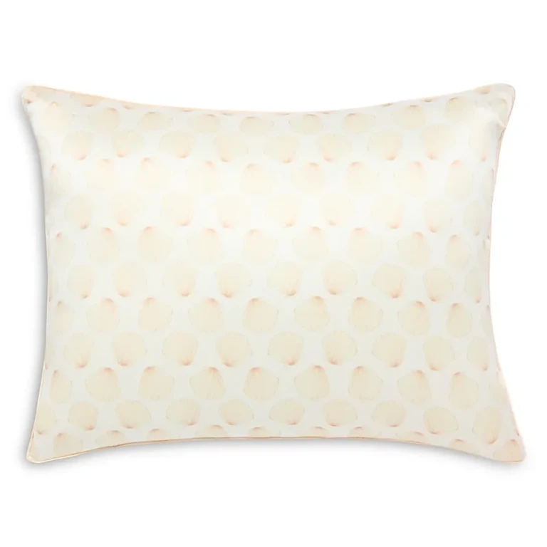 Gingerlily x Memo Press Seashells Silk Travel Pillow