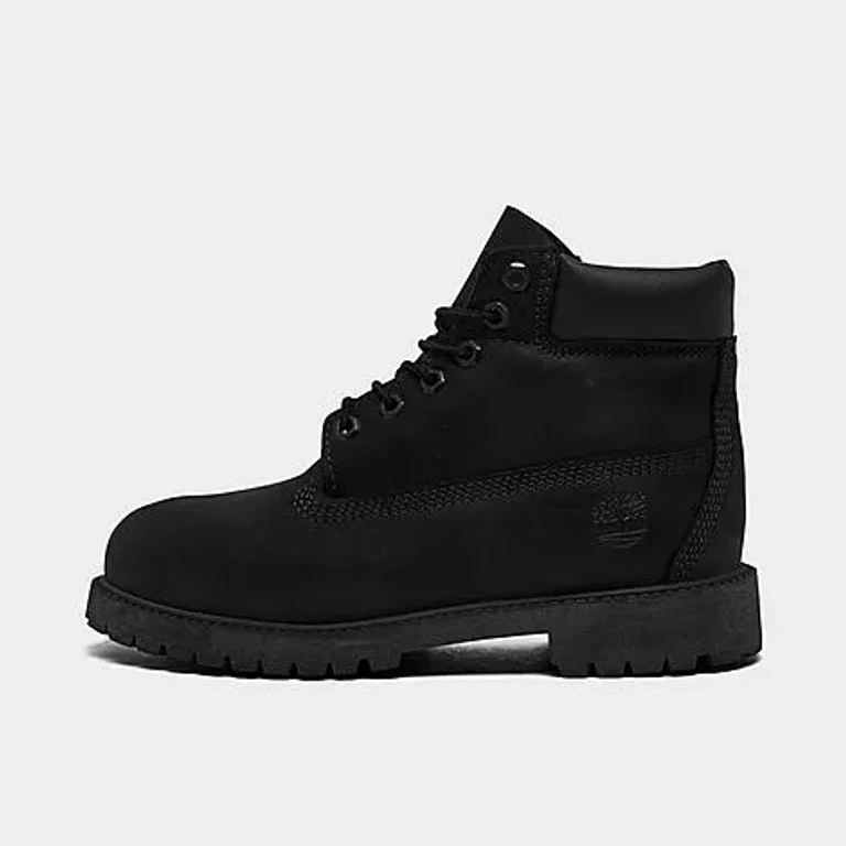 Timberland Little Kids 6 Inch Premium Boots in Black Size: 1.0