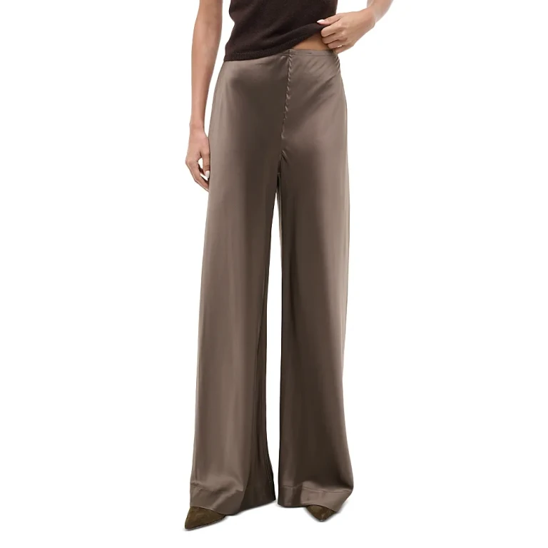 Staud Stroll Silk Blend Pants