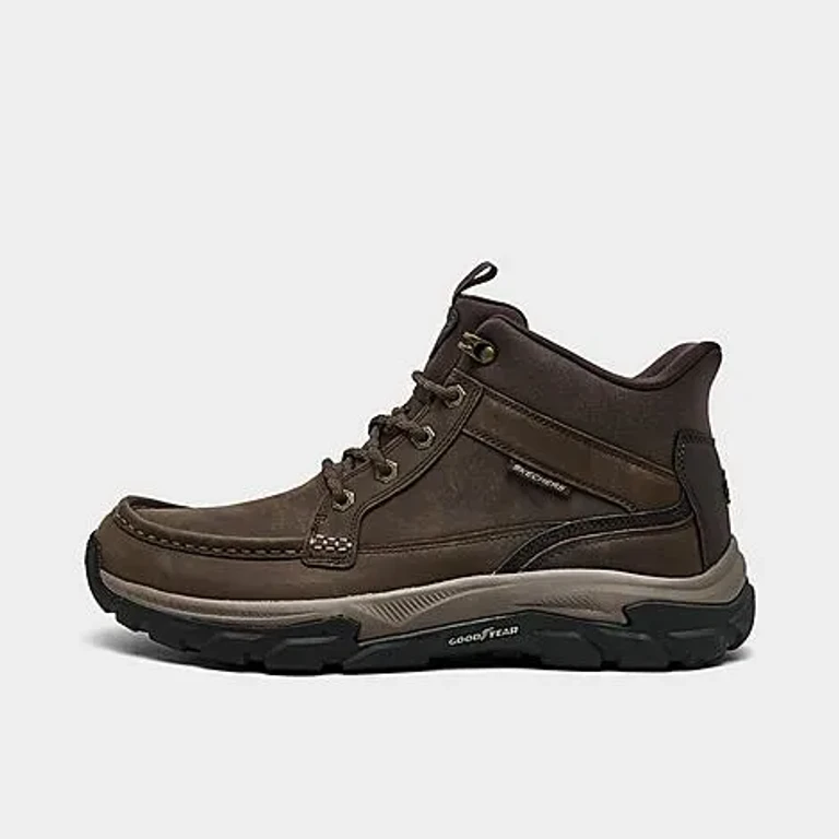 Men's Skechers Slip-ins Relaxed Fit: Respected 2.0 - Hagler Casual Boots in Chocolate Size: 7.5