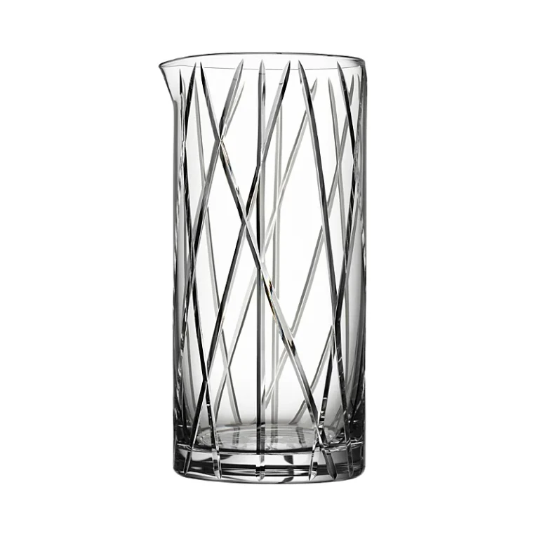 Orrefors City Mixing Glass with Bar Spoon