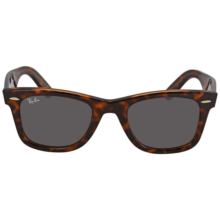 Ray Ban Original Wayfarer Bicolor Dark Grey Square Unisex Sunglasses RB2140 1292B1 50