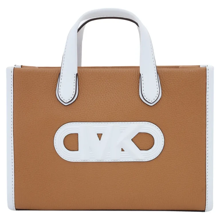 Michael Kors Gigi Small Embossed Leather Messenger Bag